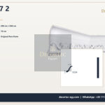 كرانيش فيوتك مزخرفة -(C072)-الابعاد:CM10*240CM - ديكور تك مصر